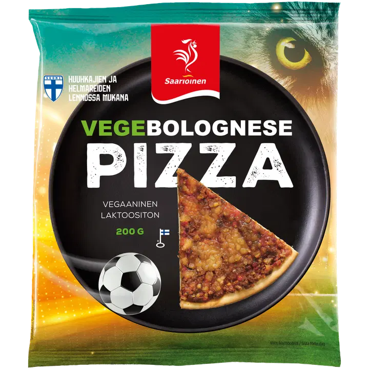 Saarioinen Vegan bolognesepitsa 200g