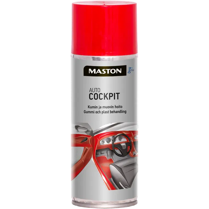 Spray Cockpit kummi- ja plastihooldusaine Auto 400 ml