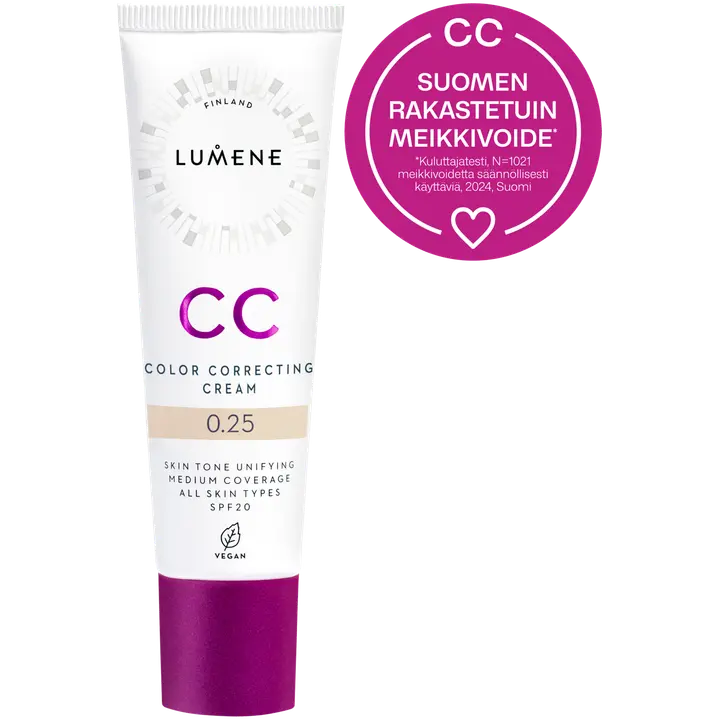 Lumene CC jumestuskreem Color Correcting SPF20 0,25 30ml