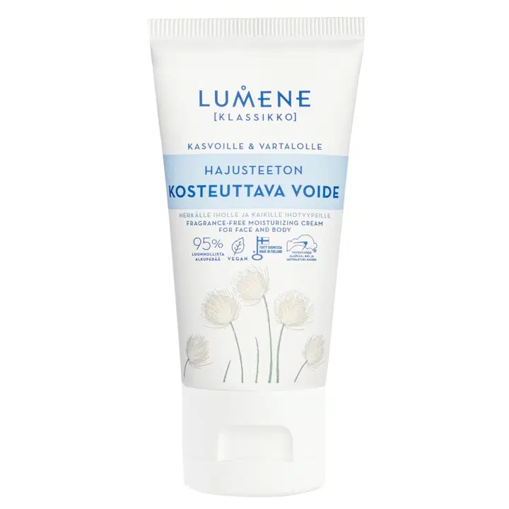 Lumene kehakreem Klassikko niisutav lõhnatu 75ml