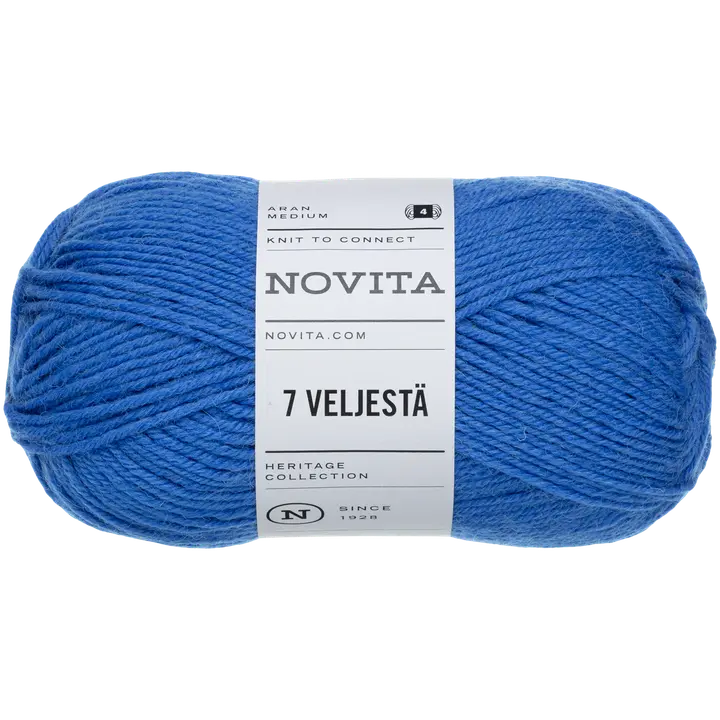 Lõng 7 Veljestä 100g Lobelia