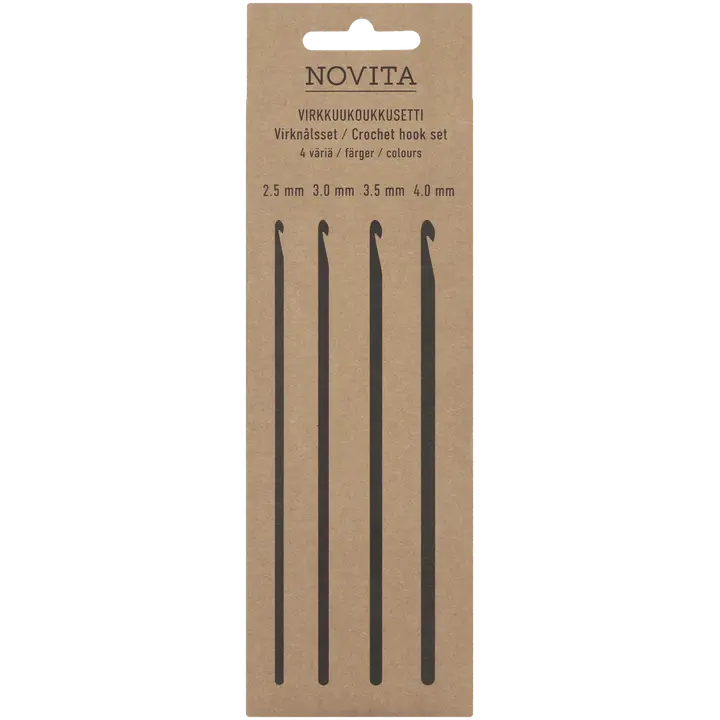 Heegelnõelte komplekt 4tk. alumiinium