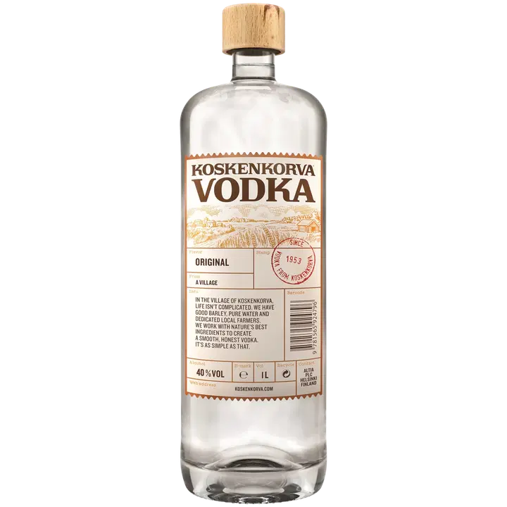 Koskenkorva Viin 40%vol 1l