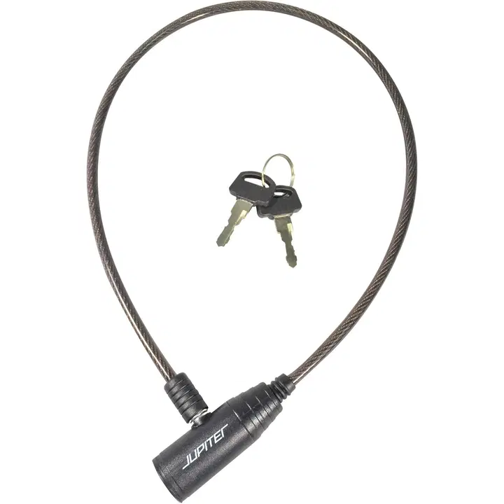 Trosslukk 65 cm/6 mm, must