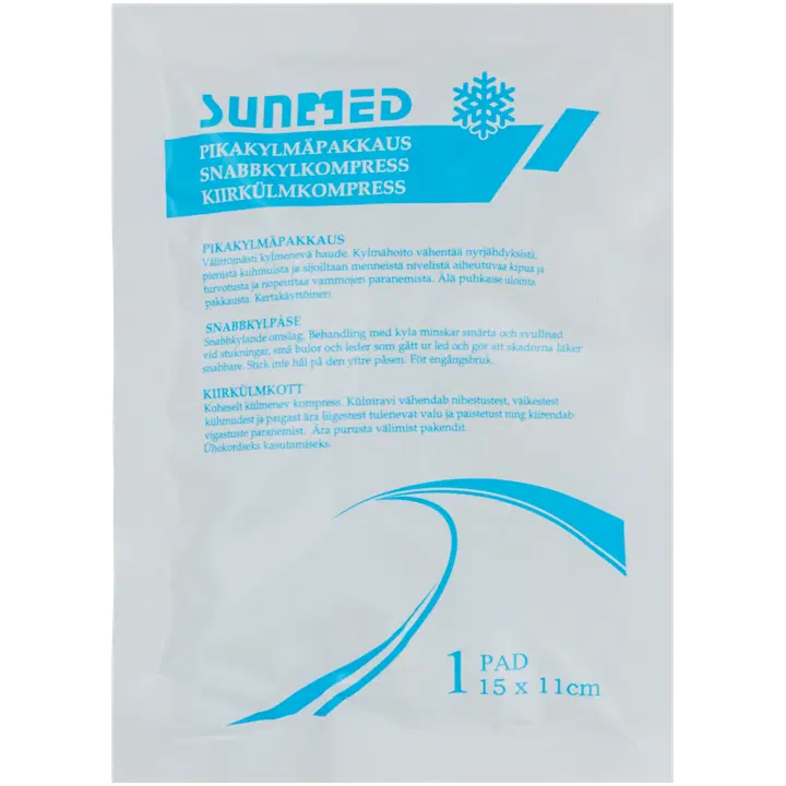 Kiirkülmakompress 100g, ühekordselt kasut.