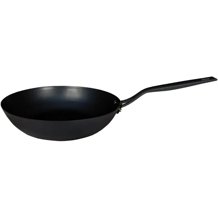 Wok-pann 30 cm, süsinikteras