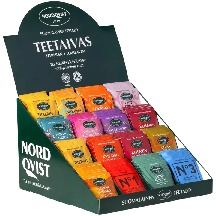 Nordqvist Teetaivas 160 x pussitee kahvilapakkaus RFA