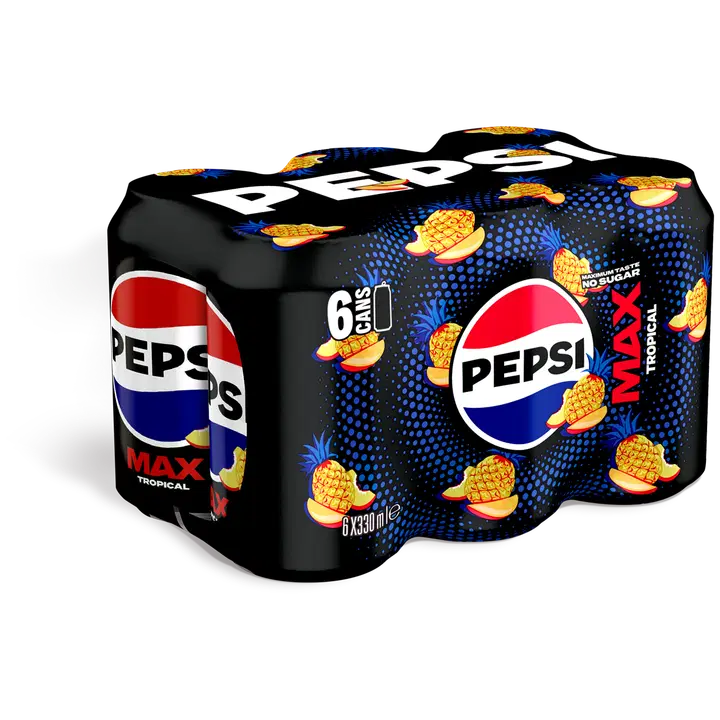 Pepsi Max Tropical karastusjook 6x330 ml