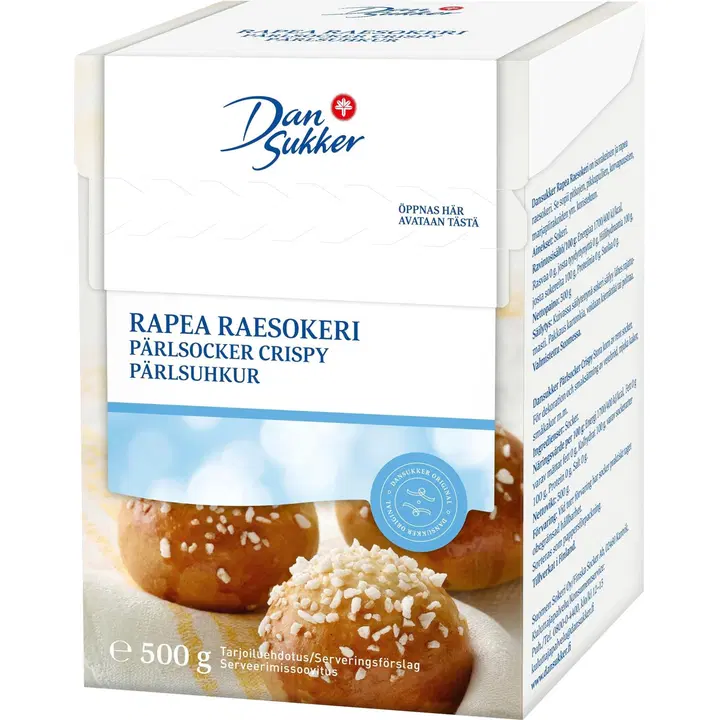 Dansukker pärlsuhkur 500 g