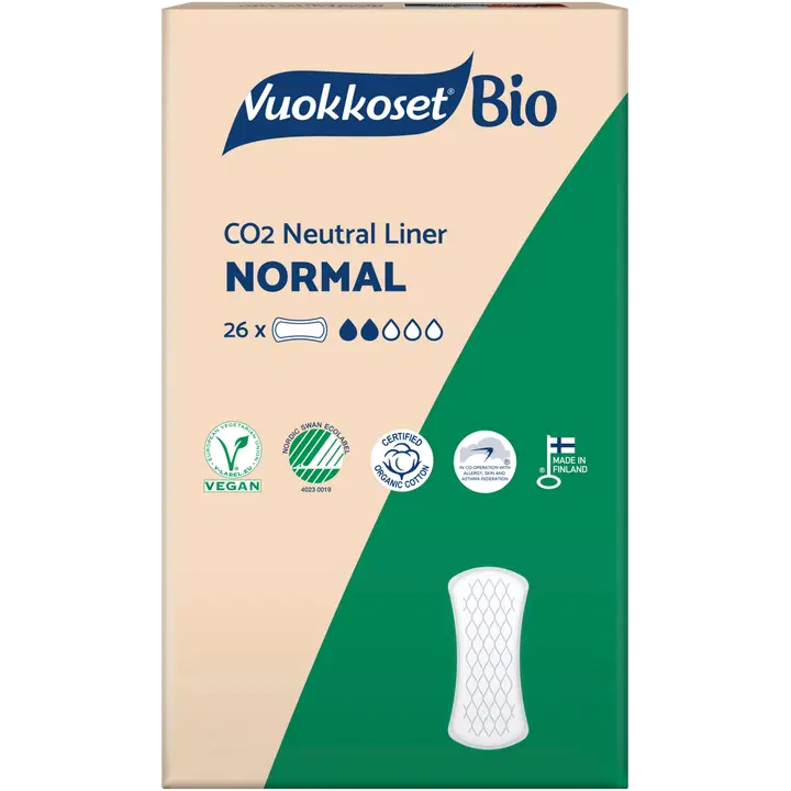 Vuokkoset Bio Normal pesukaitse 26 tk