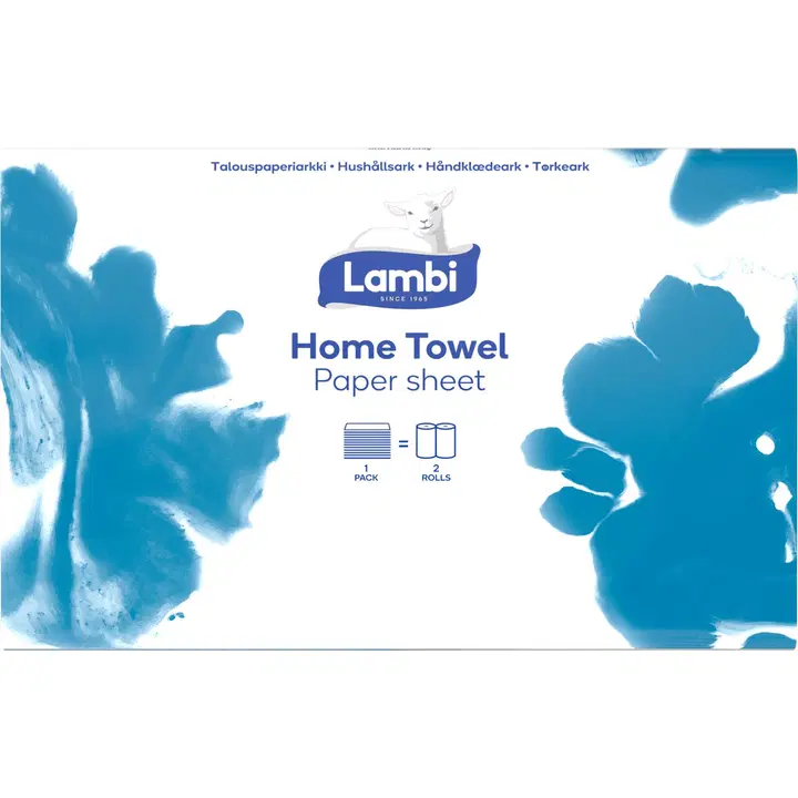 Lehträtid Lambi Home Towel 3-kihilised 120tk
