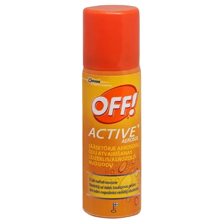 Sääsetõrjevahend Off Active aerosool 65ml