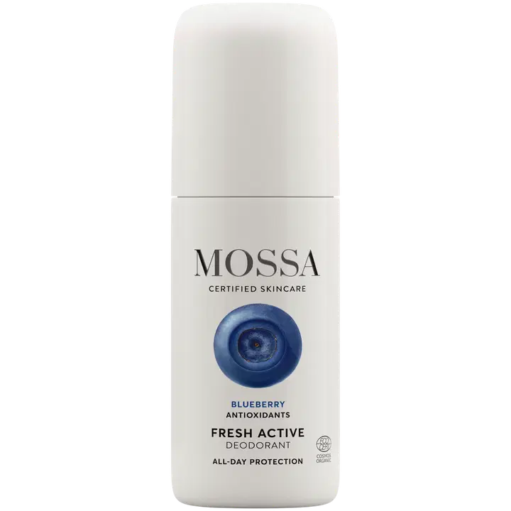 Rulldeodorant Mossa Fresh Active Blueberry 50ml