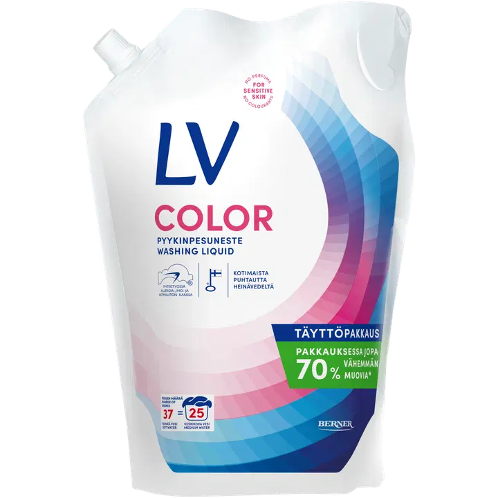 LV Color pesugeeli täitepakend 1,5l