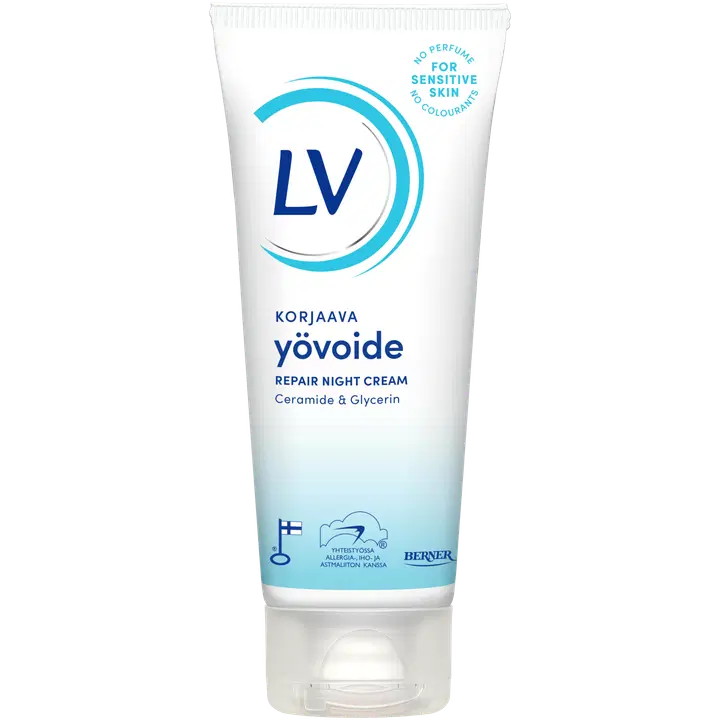 LV niisutav öökreem keramiid ja glütserooliga 60ml