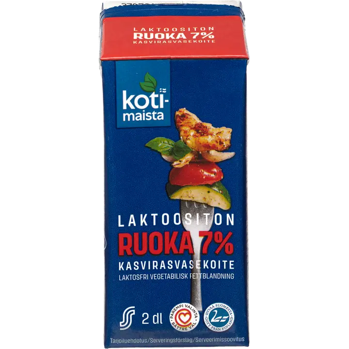 Kotimaista toidukoor 7%, 200 ml