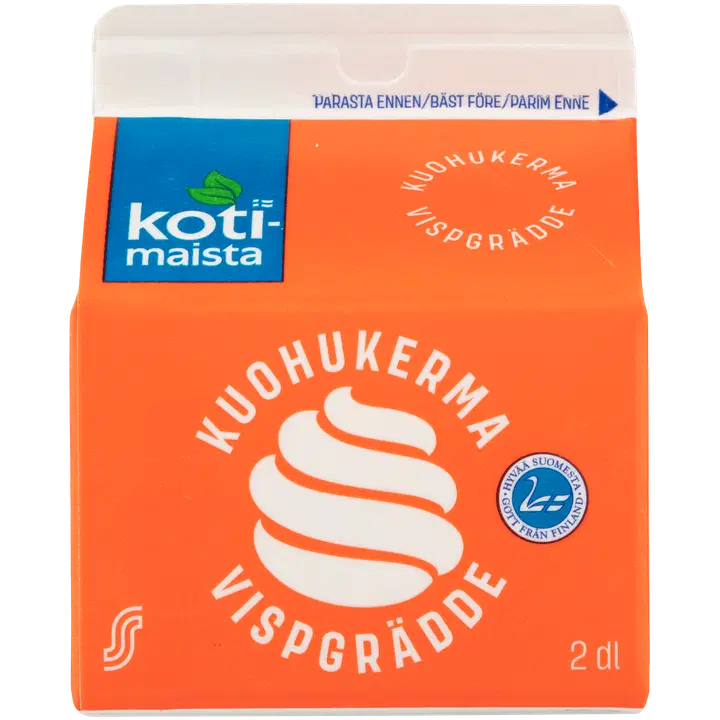 Kotimaista kõrgpastöriseeritud vahukoor 200ml