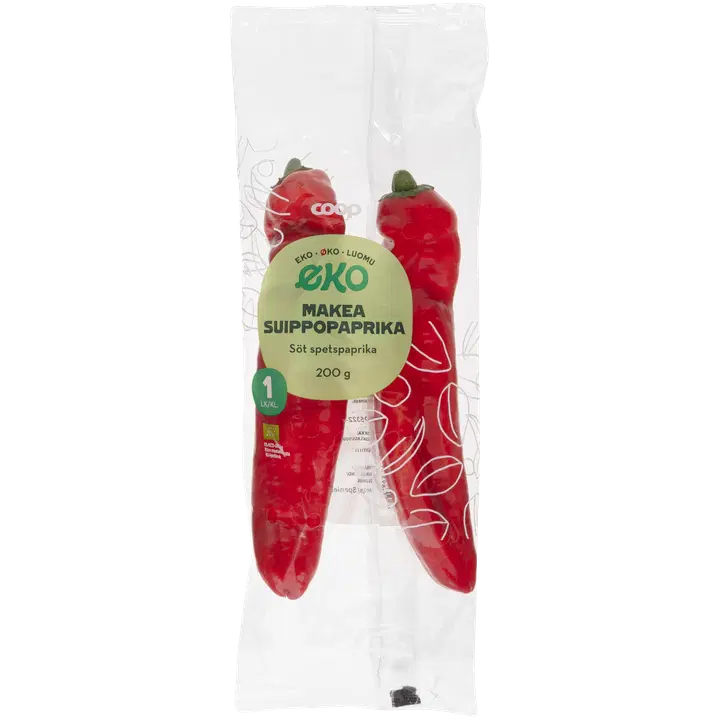 Coop Mahe paprika magus piklik I kl 200g