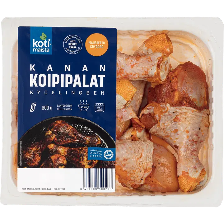 Kotimaista maitsestatud kanakoivad, 600 g
