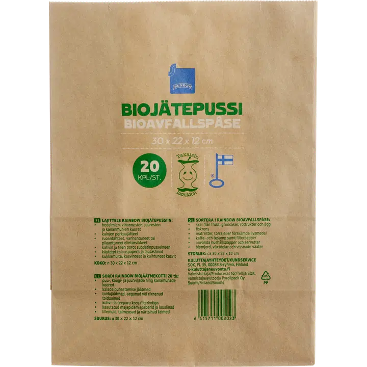 Rb  kompostimiskott 20tk