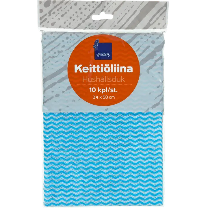 Rainbow köögilapp 10tk