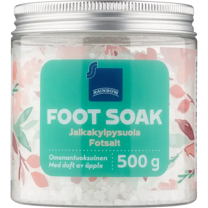 Rainbow õunalõhnaline jalavannisool väsinud jalgadele 500g