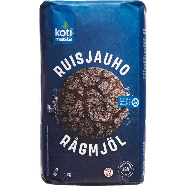 Kotimaista rukkijahu 1 kg