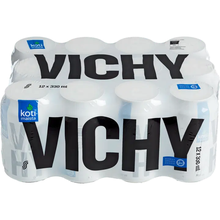 Kotimaista Vichy mineraalvesi 12x330ml