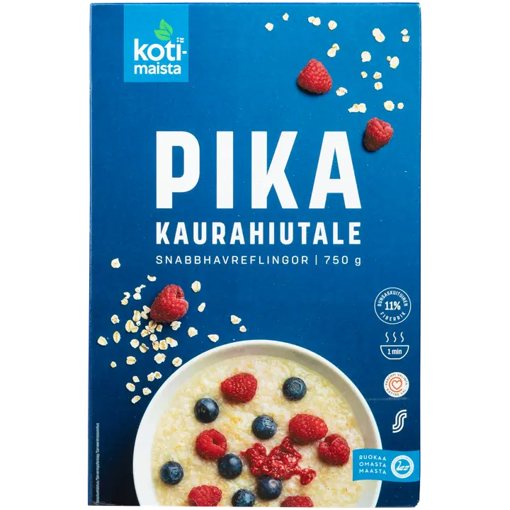 Kotimaista kiirkaerahelbed 750 g