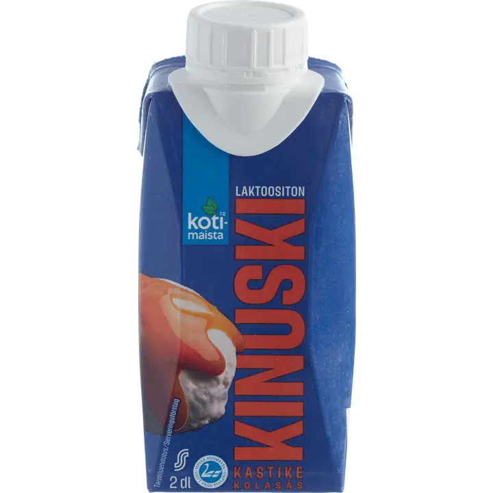 Kotimaista karamellikaste vähese laktoosi sisaldusega 200 ml