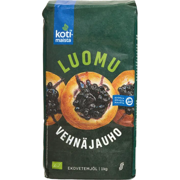 Kotimaista nisujahu 1 kg, organic