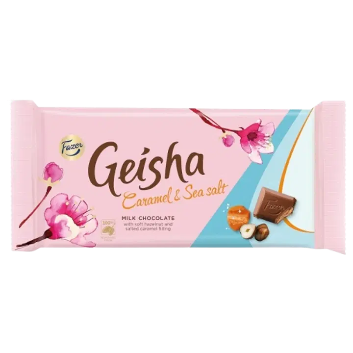 Geisha Caramel & Sea Salt piimašokolaad