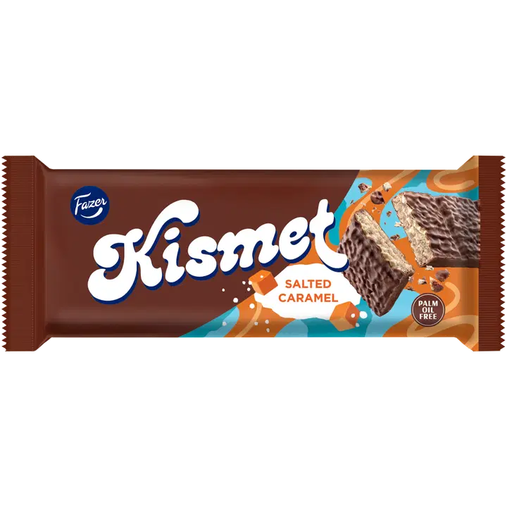 Fazer Kismet šokolaadibatoon soolakaramelliga 41g