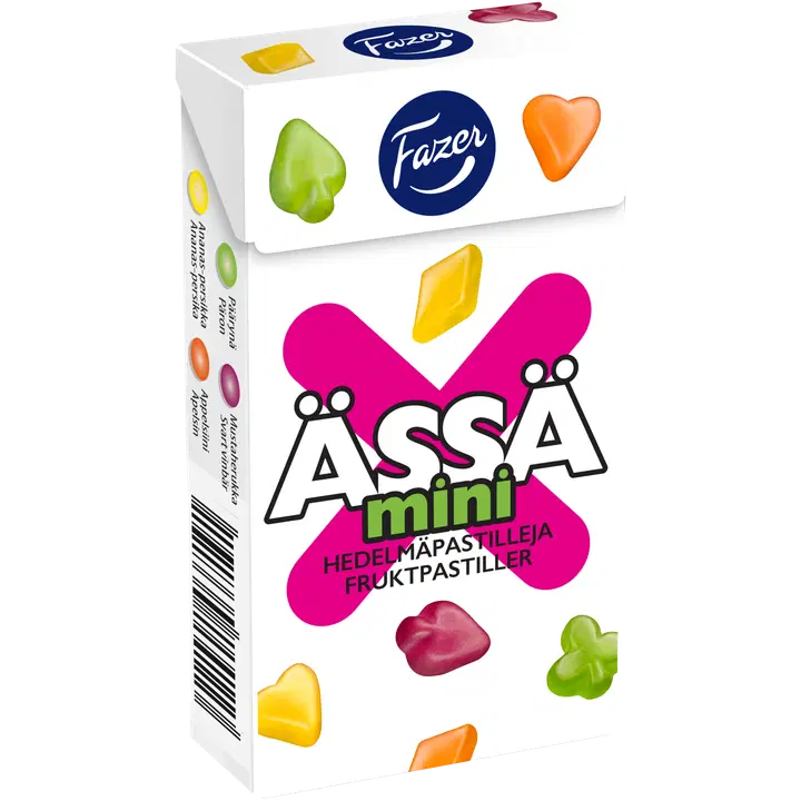Fazer Ässä Mini puuviljapastillid 40g