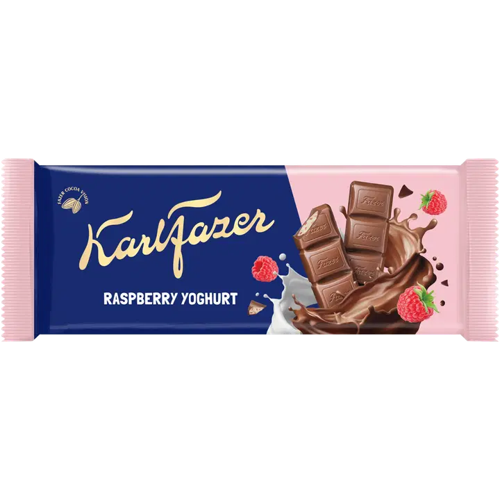 Fazer vaarikajogurti täidisega piimašokolaad 100g