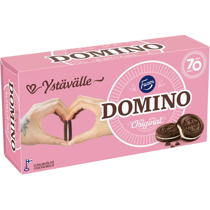 Fazer Domino Original küpsised VEGAN 350g