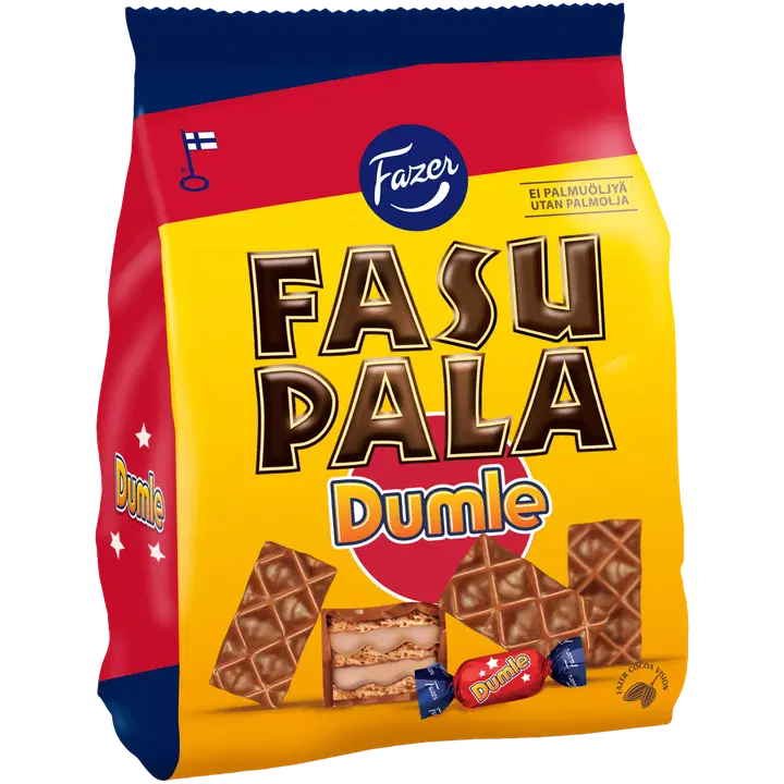 Fazer Fasupala dumle vahvlipala 175g