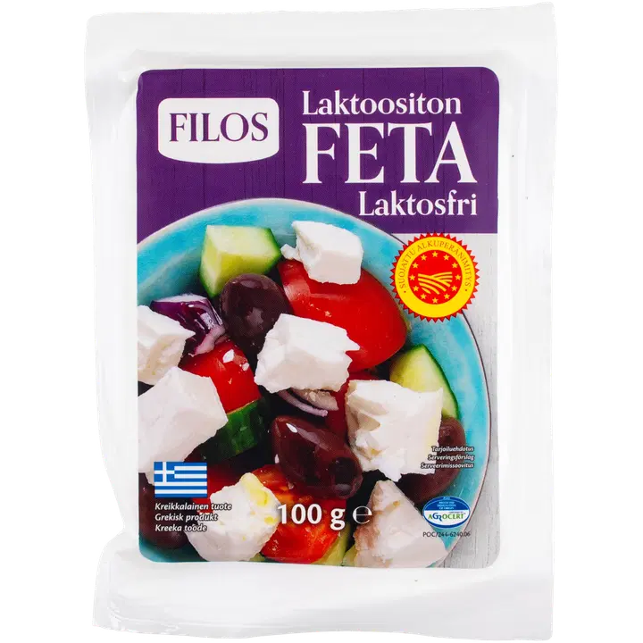 Filos laktoosivaba fetajuust PDO, 100 g