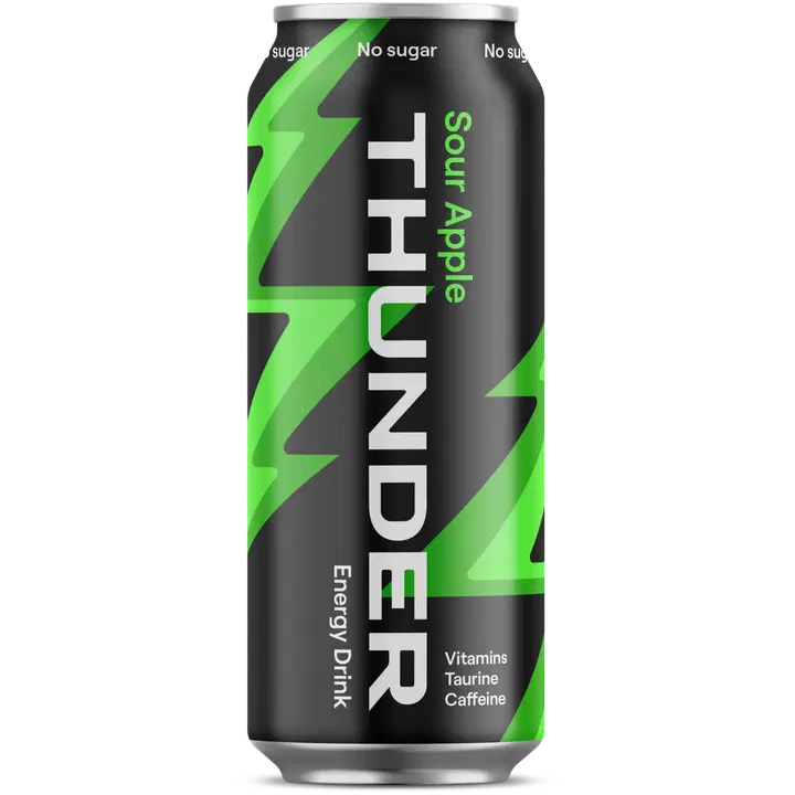 THUNDER ENERGY Hapu õun, suhkruvaba, energiajook 500 ml