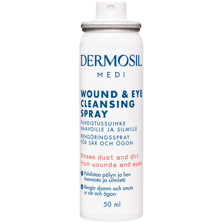 Puhastussprei haavale ja silmale Dermosil 50ml