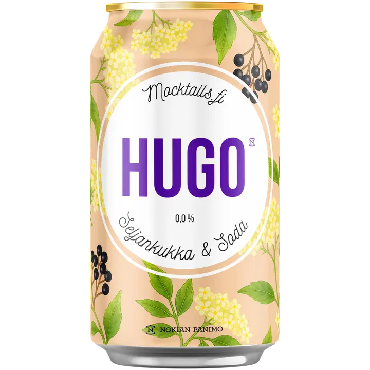 Nokian Panimo Hugo Mocktail alkoholivaba 330 ml