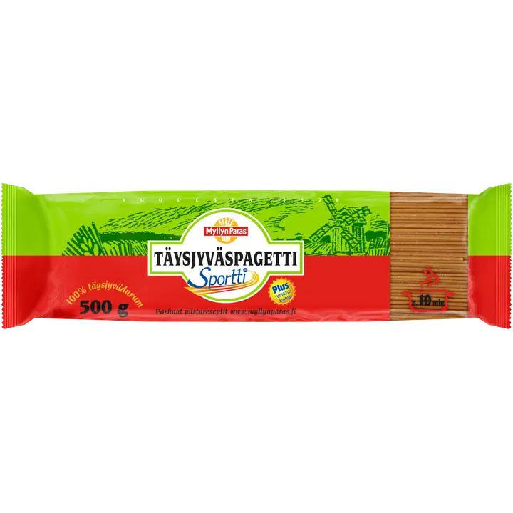 Myllyn Paras, täisteraspagetid, 500 g