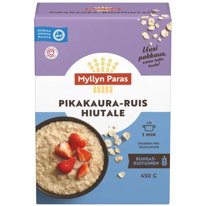 Myllyn Paras kaera-ja rukkihelbed 450 g