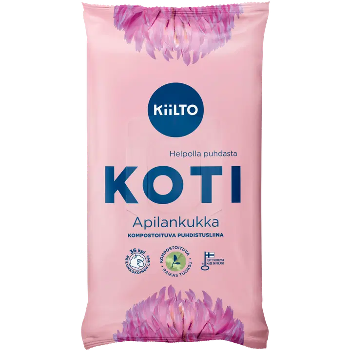 Kiilto üldpuhastuslapid punane ristik 36tk