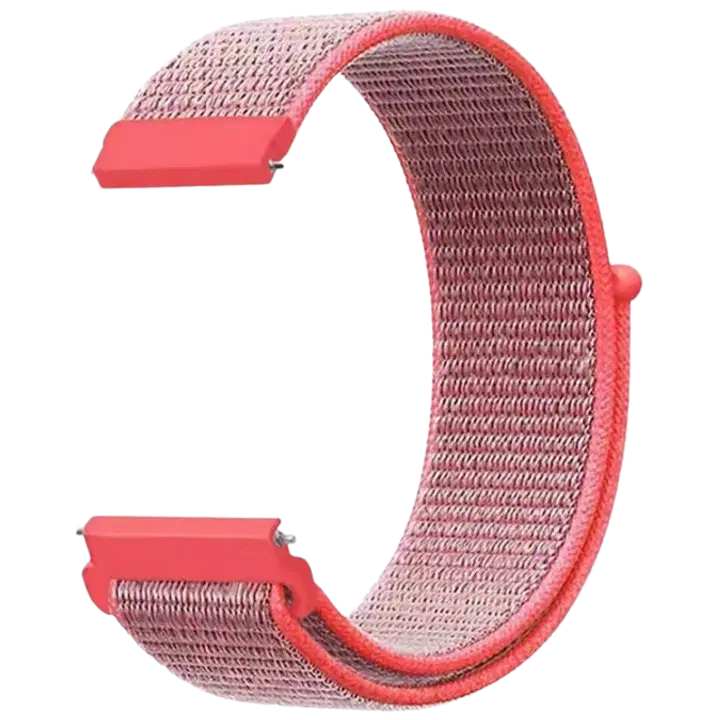 Kellarihm Nylon 22mm, roosa