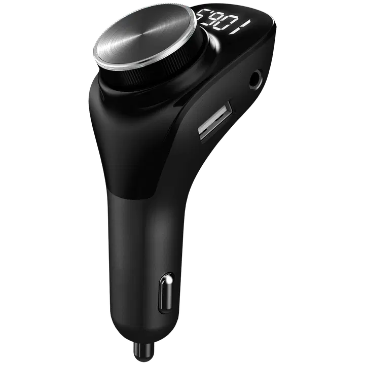 FM-transmitter Bluetooth 2xUSB-A