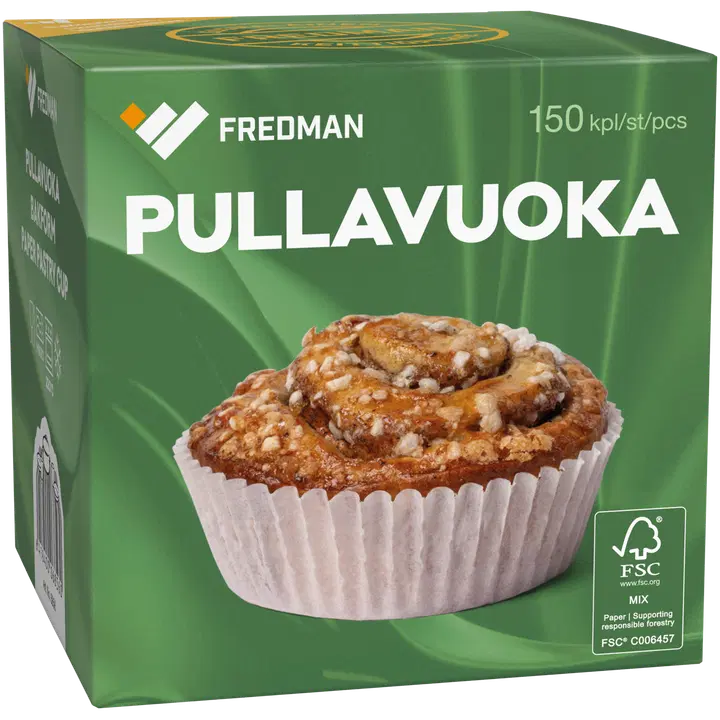 Küpsetusvormis Fredman 150tk