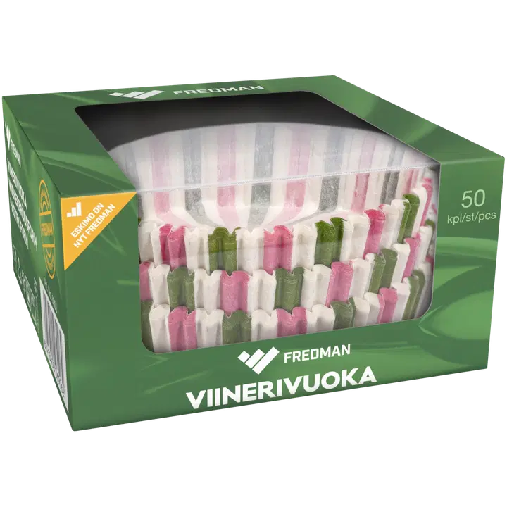 Fredman mini koogivorm 50tk