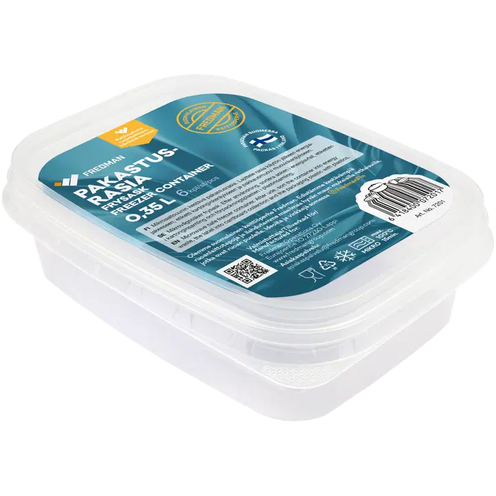 Fredman külmutuskarbid 6X0,35l