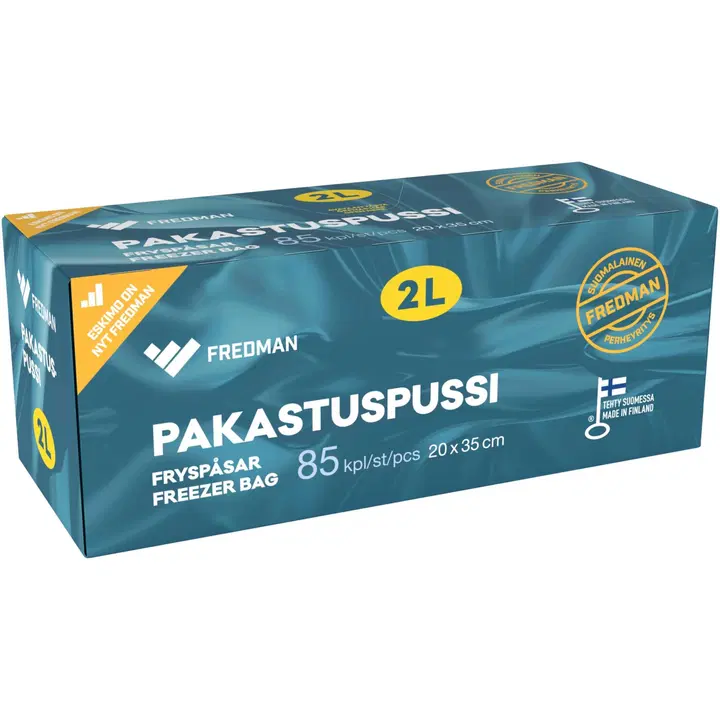 Fredman  külmutuskotid 2L 85tk